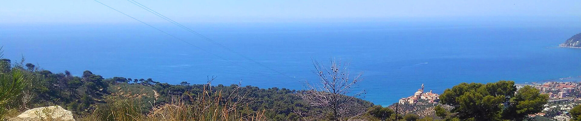 The breathtaking views of the Ligurian coast