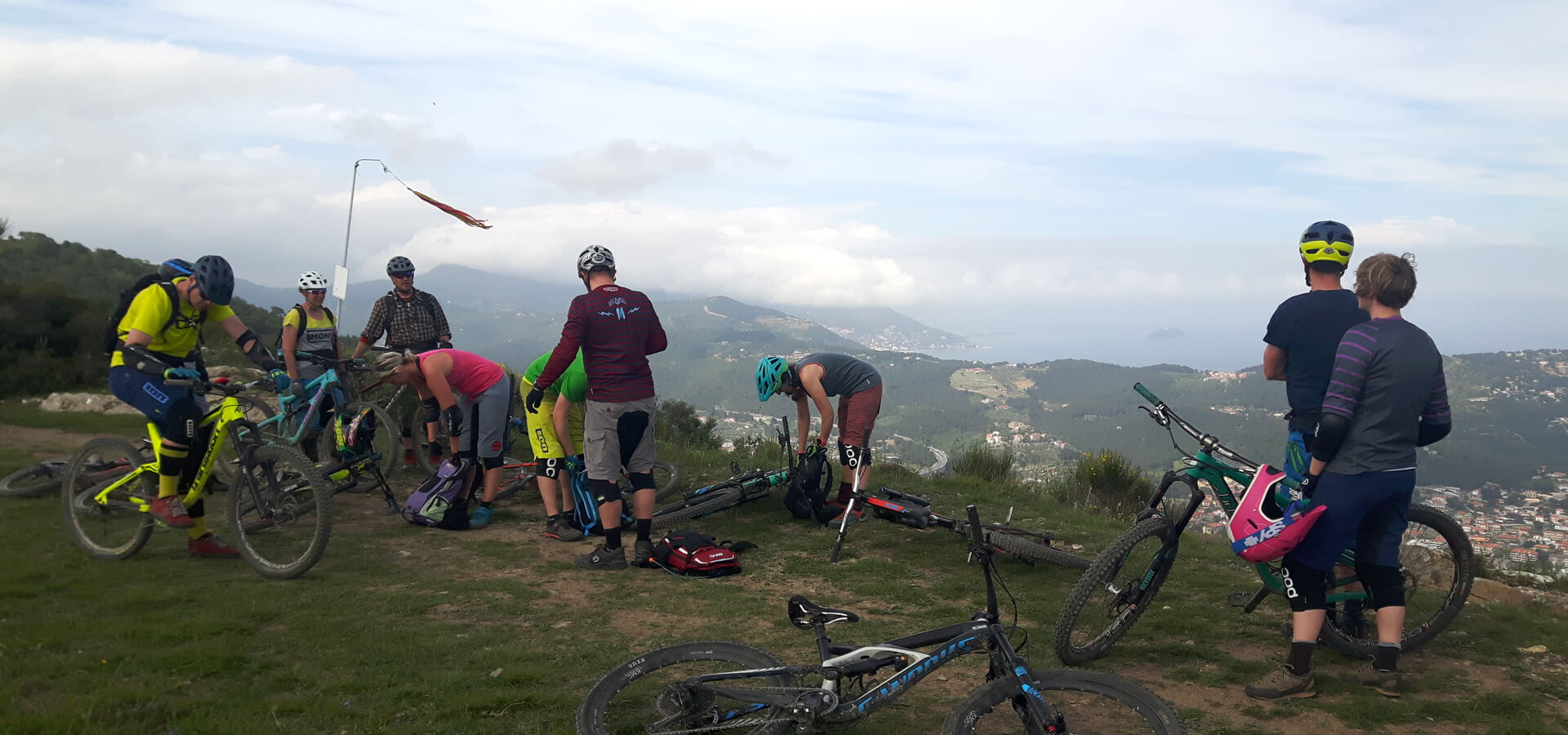 Campingplatz  in San Lorenzo al Mare, wegen seiner Wanderwege bekannt