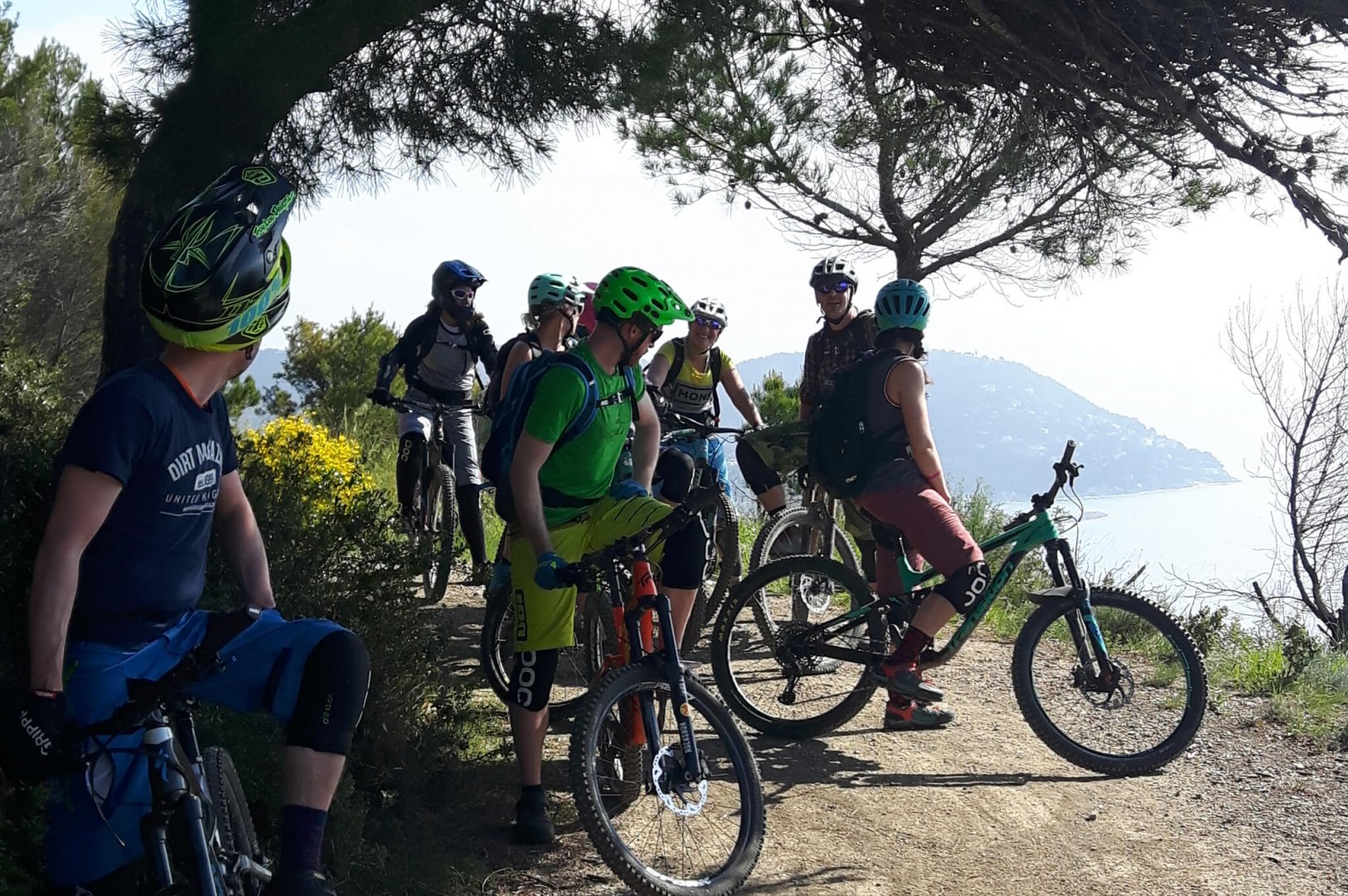 Mountain bike holidays in Liguria